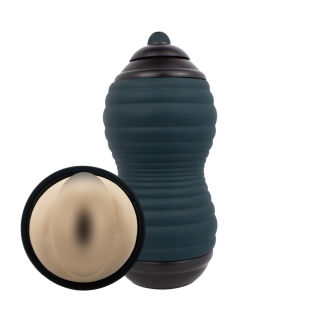 Мастурбатор Вагина в колбе телесного цвета Adrien Lastic Siltex Ultra