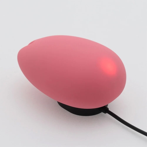 Силиконовый мини вибратор для клитора розовый IROHA SAKURA Nadeshiko - 4