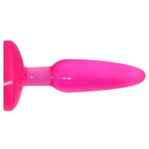 Анальна пробка на присоску Butt plug BI-017001 Pink - 4