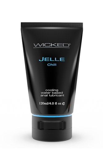 Анальний лубрикант на водній основі Wicked Sensual Care Jelle chill anal lubricant 120 мл - 1