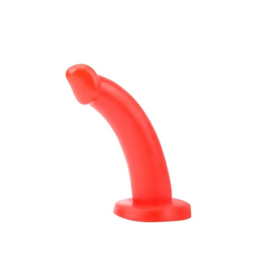 Страпон на ремені червоний Chisa Thumper Strap-on - 3