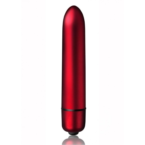 Вибропуля для стимуляции интимных зон красная ROCKS OFF Truly yours vibrator scarlet - 1