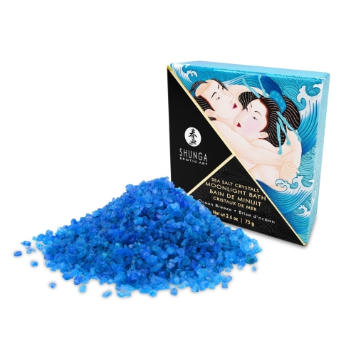 Лікувальна сіль для ванни з ароматом океанського бризу Shunga Moonlight Bath-Ocean Breeze (75 гр) Шунга - 2