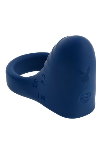 Ерекційне віброкільце на член синє Evolved Novelties Evolved Playboy - 6