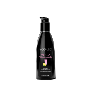Оральний лубрикант на водній основі зі смаком лимонаду Wicked Sensual Care Аqua 60 мл