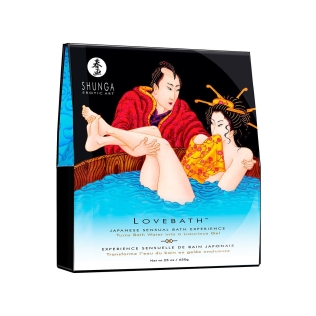 Гель для ванни Shunga LOVEBATH-Ocean temptations-Океан спокус (650 гр) з ефектом масажу і розслаблення Шунга