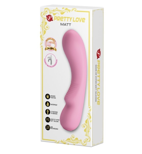 Вибратор вагинальный розовый LYBAILE PRETTY LOVE Matt - 12