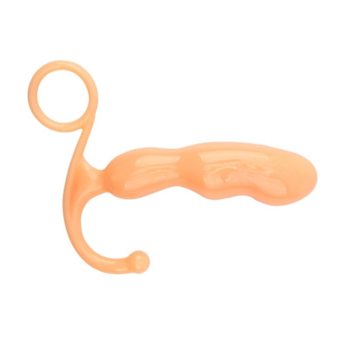 Анальный стимулятор для мужчин бежевый Chisa Prostate Screw - 2