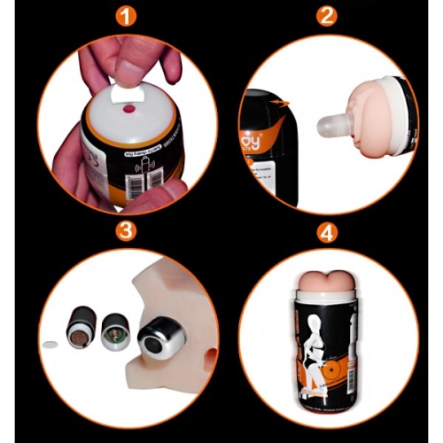 Мастурбатор попа Lovetoy SEX IN a CAN - 3