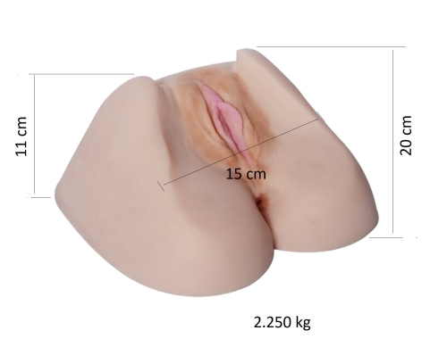 Мастурбатор вагіна та анус тілесного кольору BOSS of TOYS Pussy &amp;amp; Ass 01 - 2