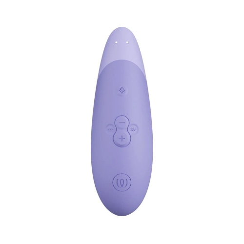 Вакуумний кліторальний стимулятор бузковий Womanizer Enhance - 5
