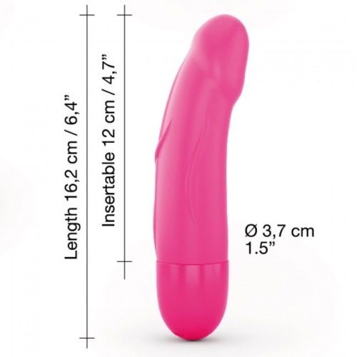 Вібратор для точки G водостійкий рожевий Dorcel Real Vibration s Magenta - 5