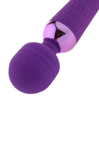 Универсальный вибромассажер Ванд фиолетового цвета CanWin Purple point - 5