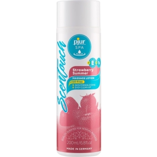 Массажный лосьон с запахом клубники pjur SPA Scentouch 200 мл