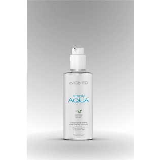 Лубрикант на водной основе Wicked Sensual Care Simply aqua 70 мл
