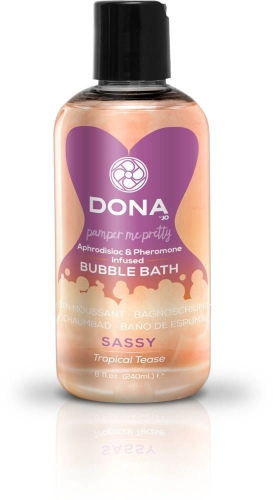 Піна для ванни Dona Bubble Bath Sassy Aroma Tropical Tease 240 мл - 1