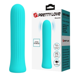 Міні-вібратор для клітора бірюзовий Lybaile PRETTY LOVE Blanche