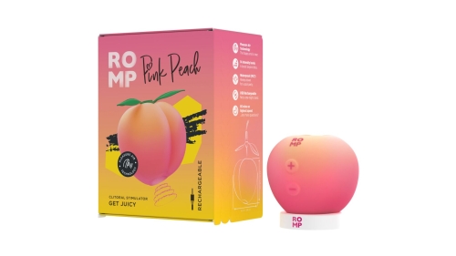 Вакуумний кліторальний стимулятор Romp Pink Peach - 16