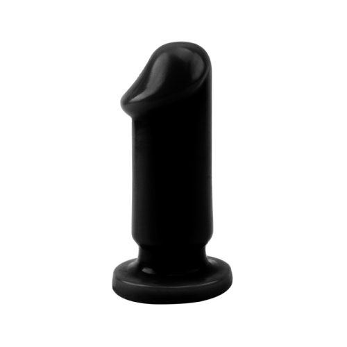 Анальная пробка черная с головкой Chisa Evil Dildo Plug Small - 2