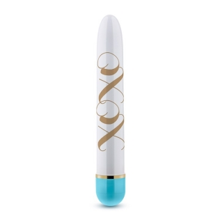 Вібратор Дамський пальчик для стимуляції клітора біло блакитний Blush Xoxo