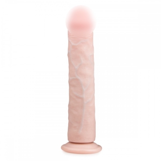 Фаллоимитатор реалстичный на присоске бежевый EasyToys Realistic Dildo 28,5 см