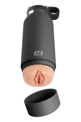 Мастурбатор вагіна в колбі тілесний Pipedream PDX Plus Fuck Flask - 2