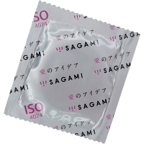 Презервативы с точечной текстурой латексные прозрачного цвета Sagami Xtreme Feel UP 3 штуки - 2