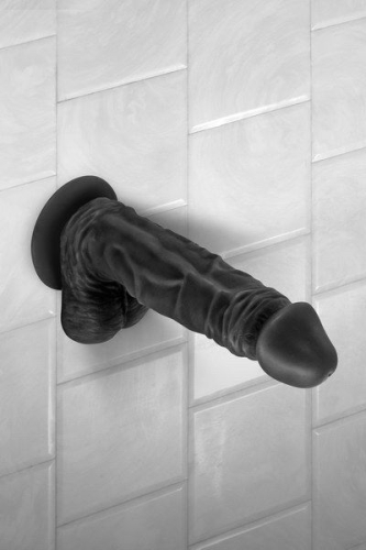 Фаллоимитатор 13,3/3,5 см Real Body Real Tony Black TPE - 2