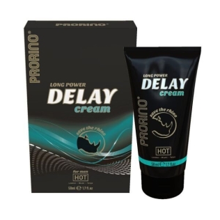 Крем пролонгатор для мужчин HOT Prorino Delay Cream 50 ml с растительными маслами