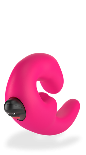 Безременной страпон з вібрацією Sharevibe Fun Factory рожевий - 6