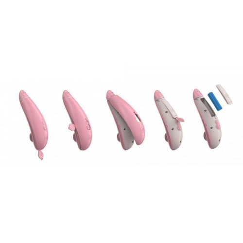 Бесконтактный вакуумный клиторальный стимулятор розовый Womanizer Premium ECO - 3