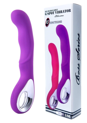 Вибратор Пульсатор для точки G фиолетового цвета Boss series G spot Vibrator G spot - 1