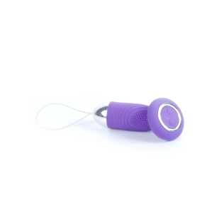 Виброяйцо с пультом ДУ фиолетовое Remoted controller egg 0.2 USB