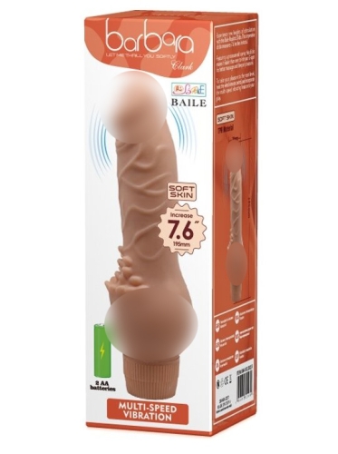 Вібратор реалістичний BARBARA CLARK dildo VIBRATOR - 1
