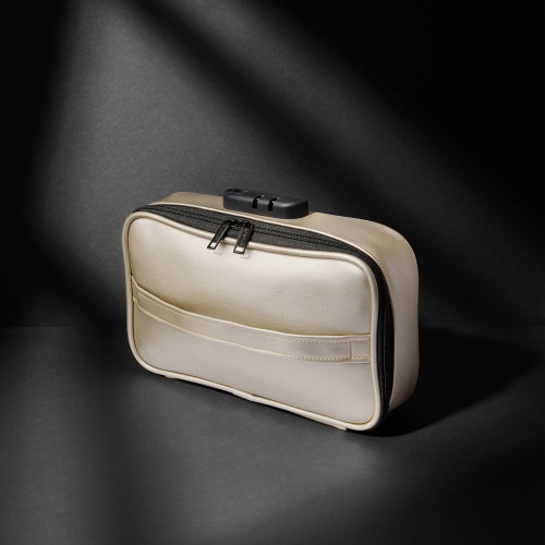 Кейс для игрушек золотистого цвета Dorcel Discreet box - 14