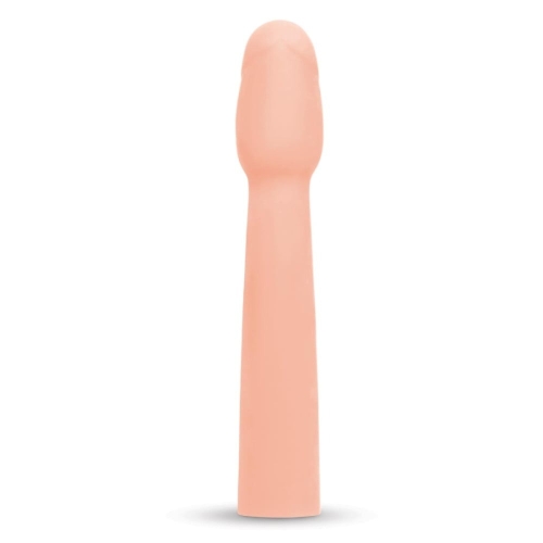 Насадка на член із 3 ерекційними кільцями у наборі бежева Size-Up Penis Entender - 3