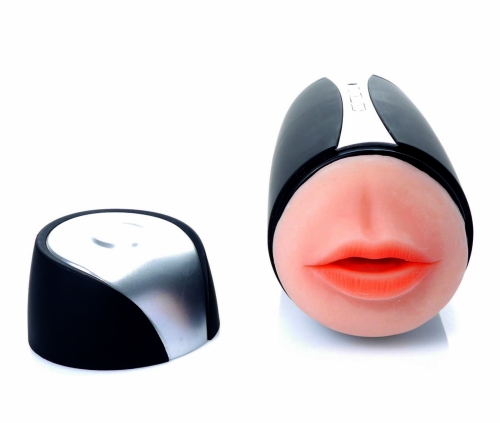 Мастурбатор вагина и ротик с вибрацией телесного цвета BOSS of TOYS BOSS SUSAN Double Delight - 4