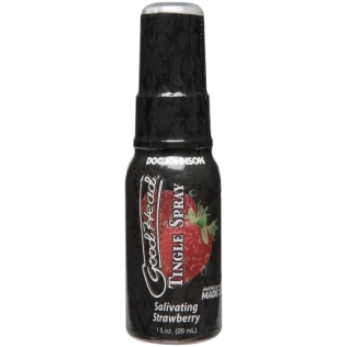 Спрей для минета с охлаждающим эффектом и вкусом клубники Doc Johnson GoodHead Tingle Spray 29 мл