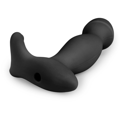 Вібратор для простати силіконовий чорного кольору EasyToys Pounding Pete Zwart - 3