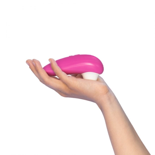 Вакуумный вибратор для клитора бесконтактный розовый Womanizer Starlet 3 - 2