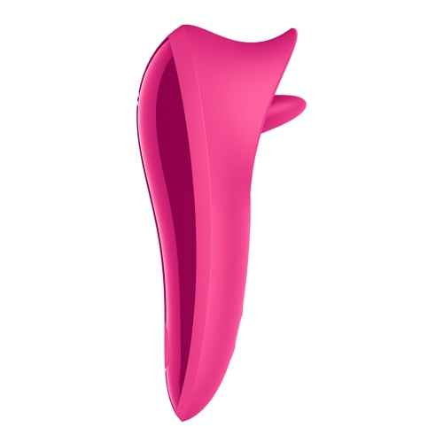 Стимулятор для клитора с язычком розовый Satisfyer Tongue Master - 3