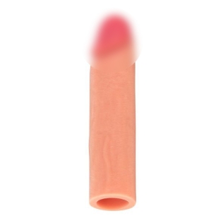 Подовжуюча насадка на член із закритою головкою Real Body Real Extender HARDY