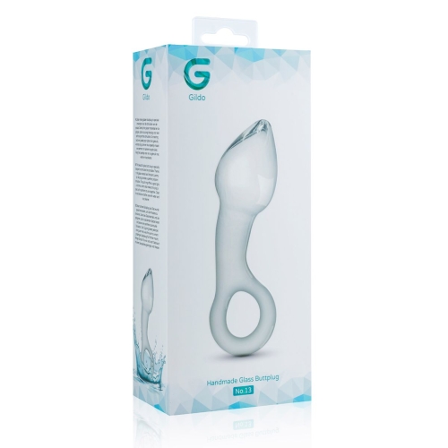 Скляний стимулятор простати Gildo Glass Prostate Plug No. 13 - 4