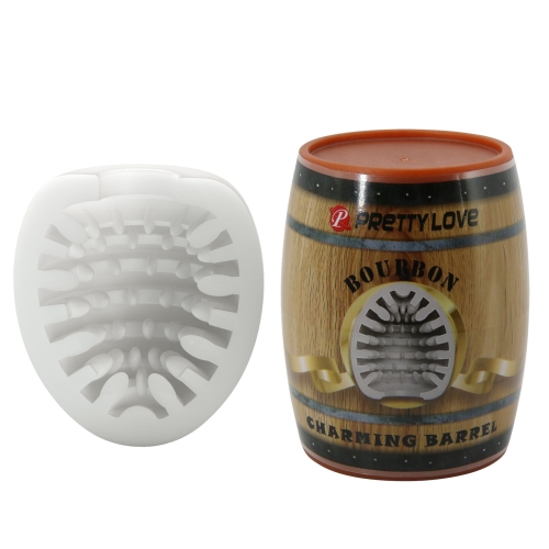Мастурбатор яйце в колбі біле Lybaile PRETTY LOVE Barrel - 2