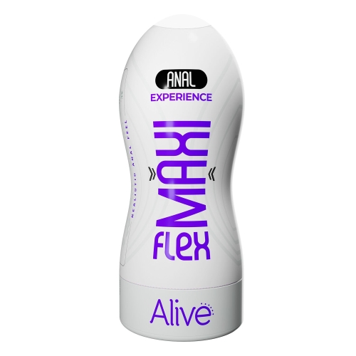 Мастурбатор анус телесного цвета Alive Maxi Flex размер L - 1