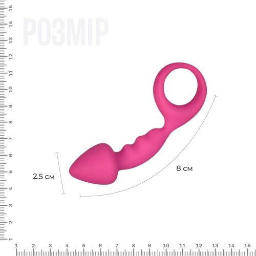 Анальна пробка Adrien Lastic Budy Pink - 2