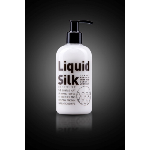 Комфортний лубрикант на водній основі Bodywise Liquid Silk 250мл - 2