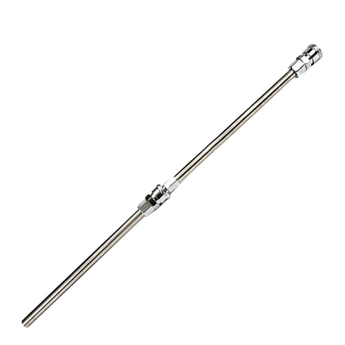 Подовжувач штока для секс машин сріблястого кольору Hismith Extension Rod - 5