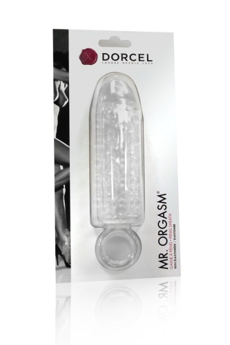 Насадка на член удлиняющая закрытая прозрачная Marc Dorcel Mr Orgasm - 3