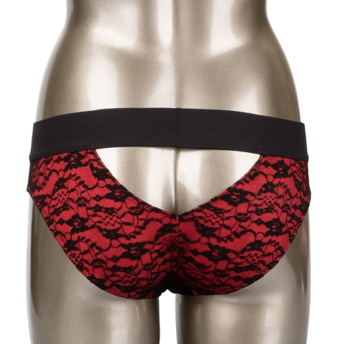 Ремінний страпон чорного кольору California Exotic Novelties розміри L/Xl - 4